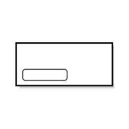 Commercial Window Envelopes 24 White Wove
